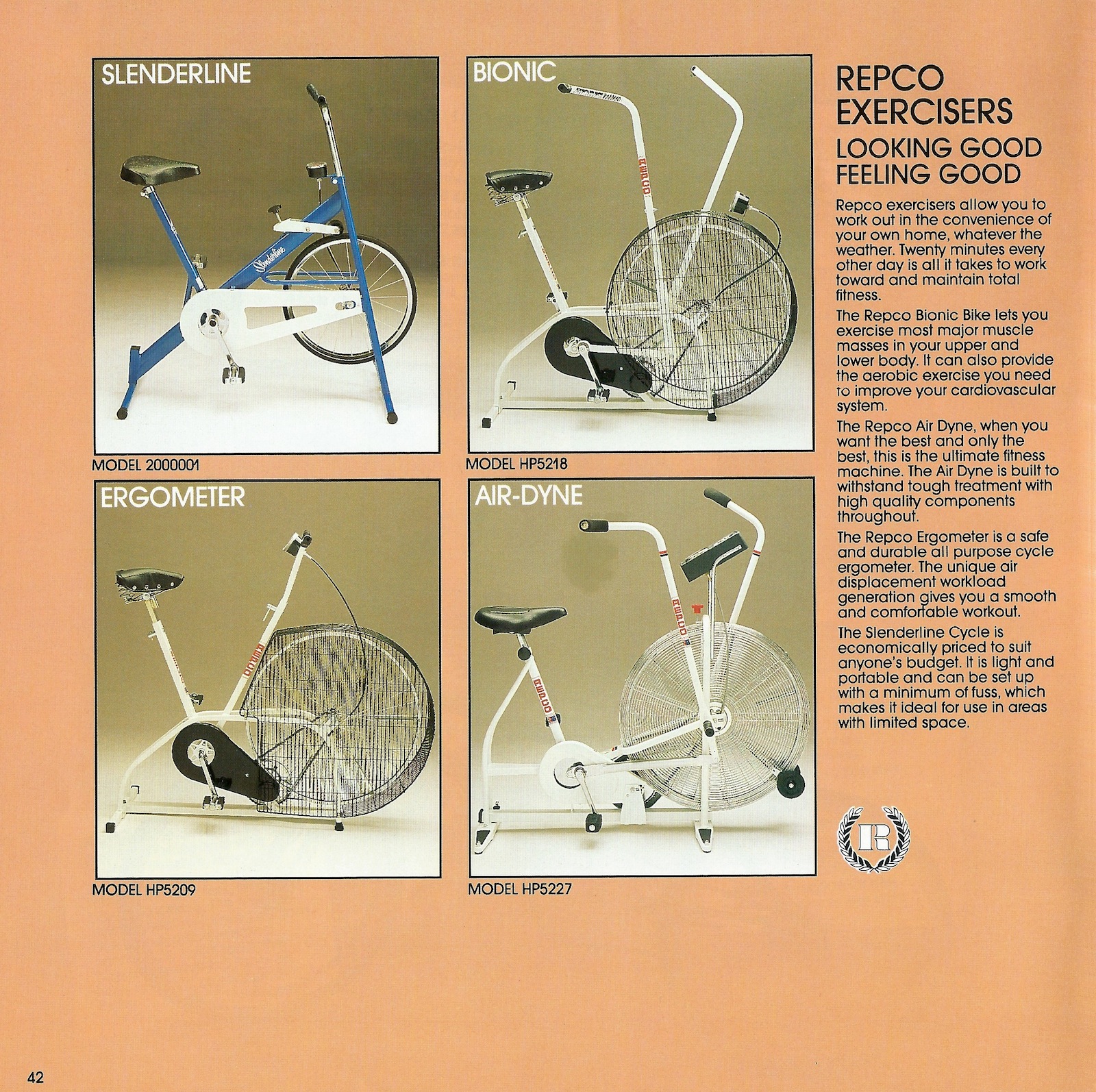 Repco ergometer exercise bike hot sale